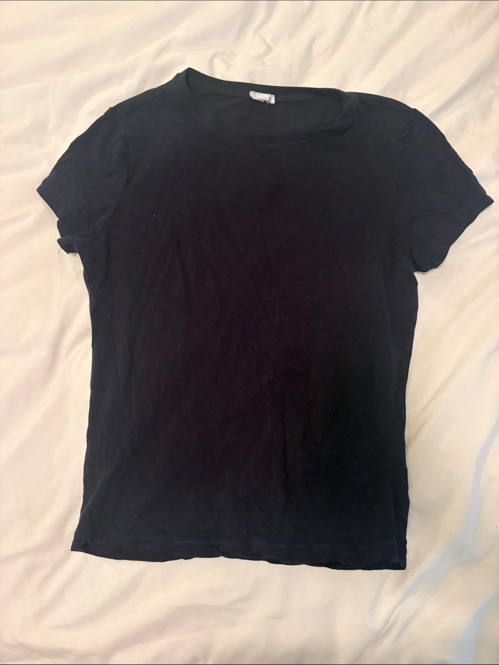 Garage Navy Short Sleeve Crewneck Tee